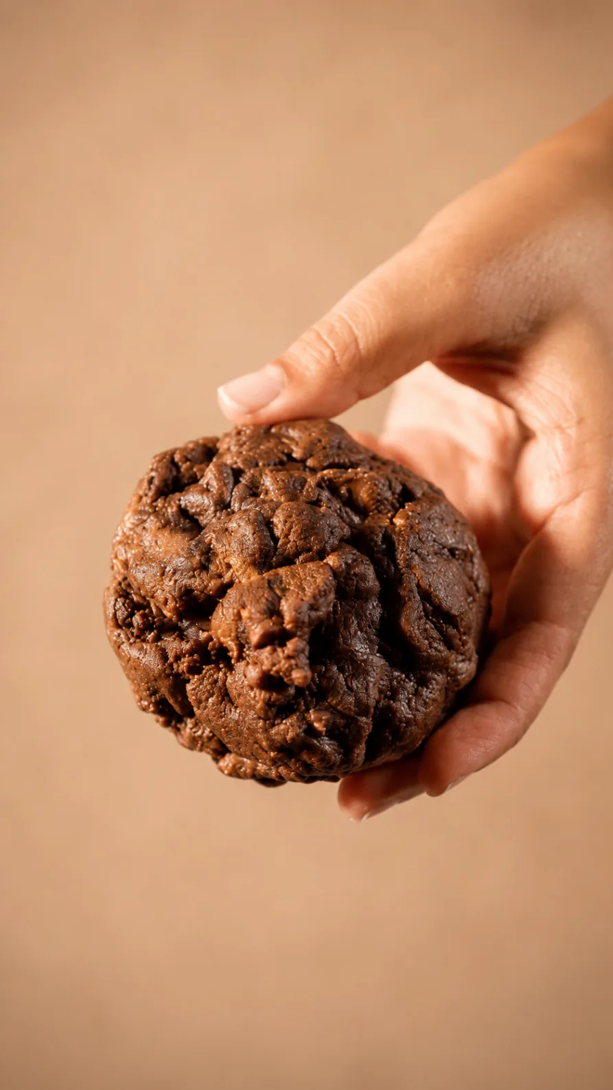 Thick chunky bakery-style cookie